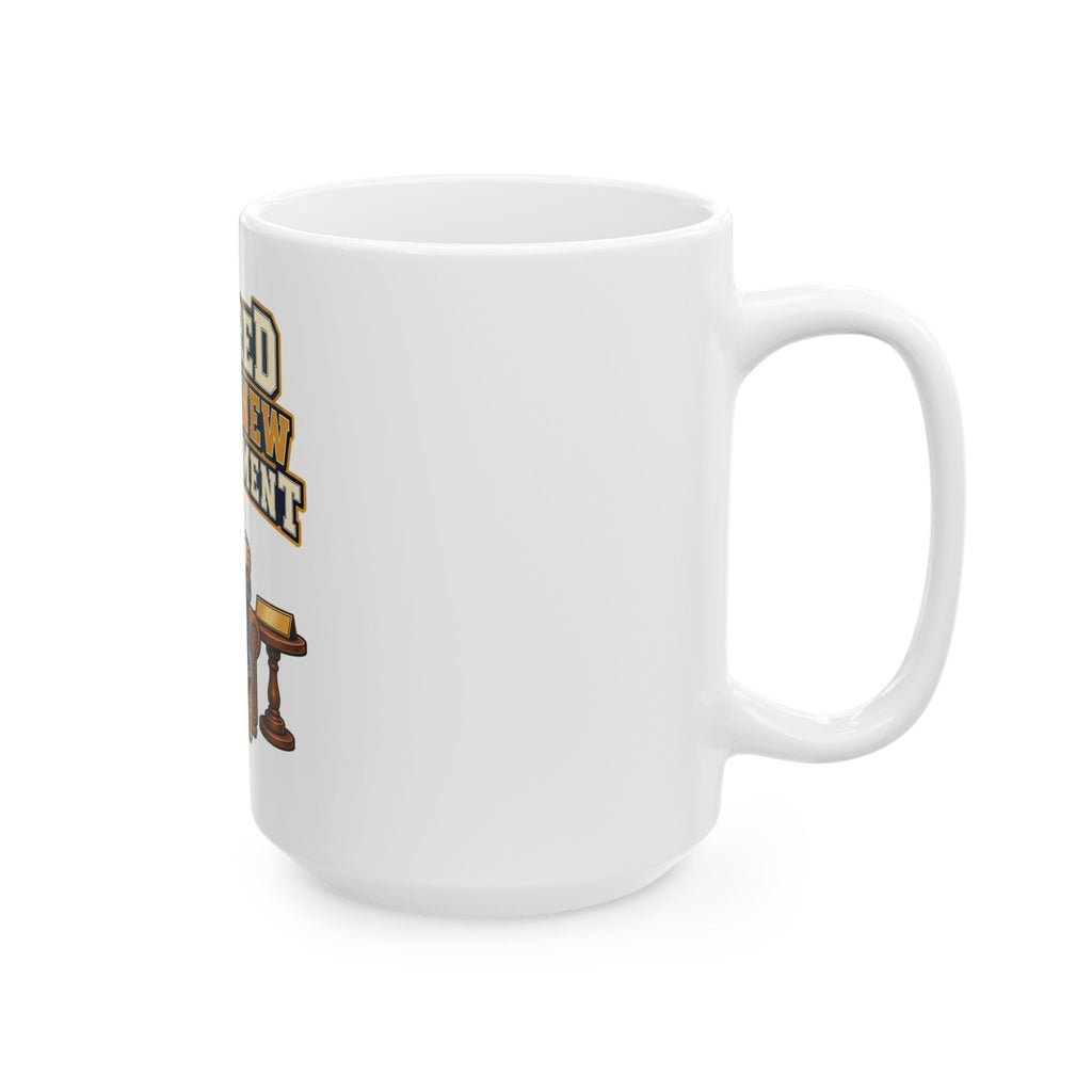 Retired Under New Management Mug, Funny Retirement Gift for Coworker, Retired Christmas Gift, Coffee Mug 11oz 15oz