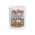My Dog Vetoed That Plan Mug, Funny Dog Mom Dog Dad Gift, Dog Lover Christmas Gift, Coffee Mug 11oz 15oz