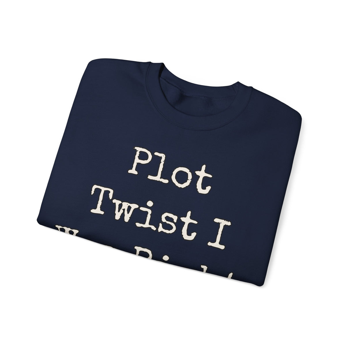 Sarcastic Sweatshirt For Women Plot Twist I Was Right | Funny Sarcasm Sweatshirt | Sarcastic Quote Sweatshirt | Gift