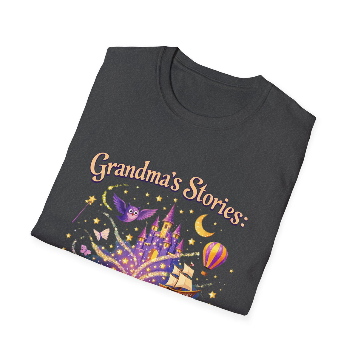 Grandma's Stories Endless Adventures Shirt, Storytime Grandmother Tee