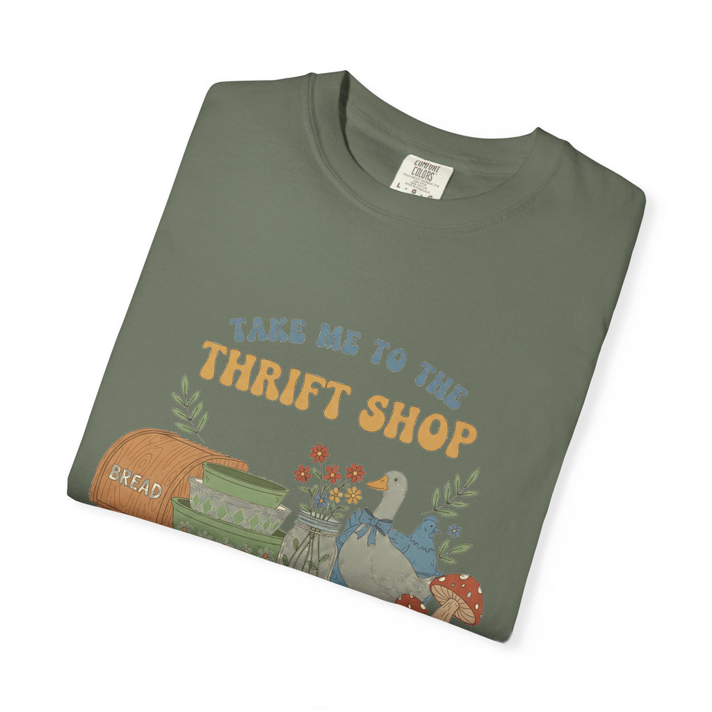 Take Me To The Thrift Shop Tall Shirt, Thrifted Treasures Still Life Tee, Vintage Lover Shirt, Thrifting Gift