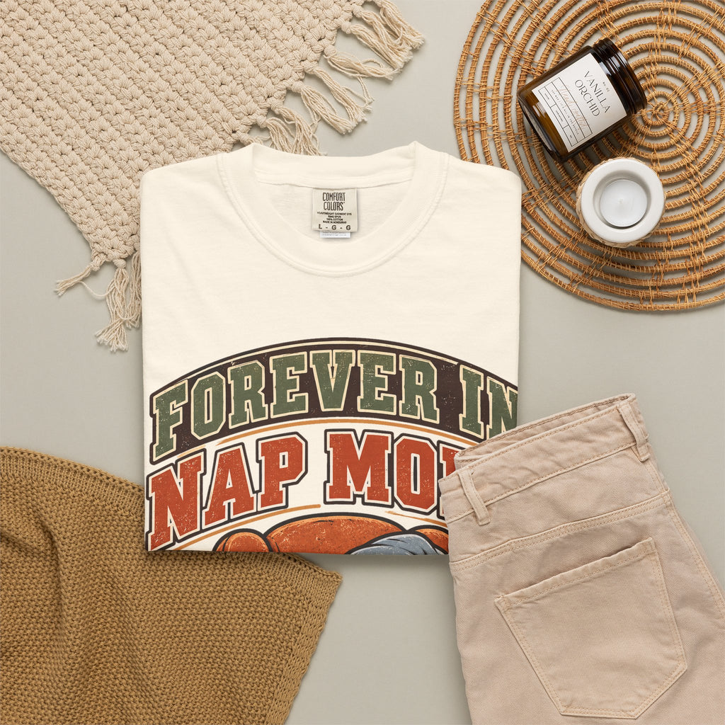 funny retirement shirt Forever In Nap Mode Shirt, Funny Graphic Shirt, Comfort Colors