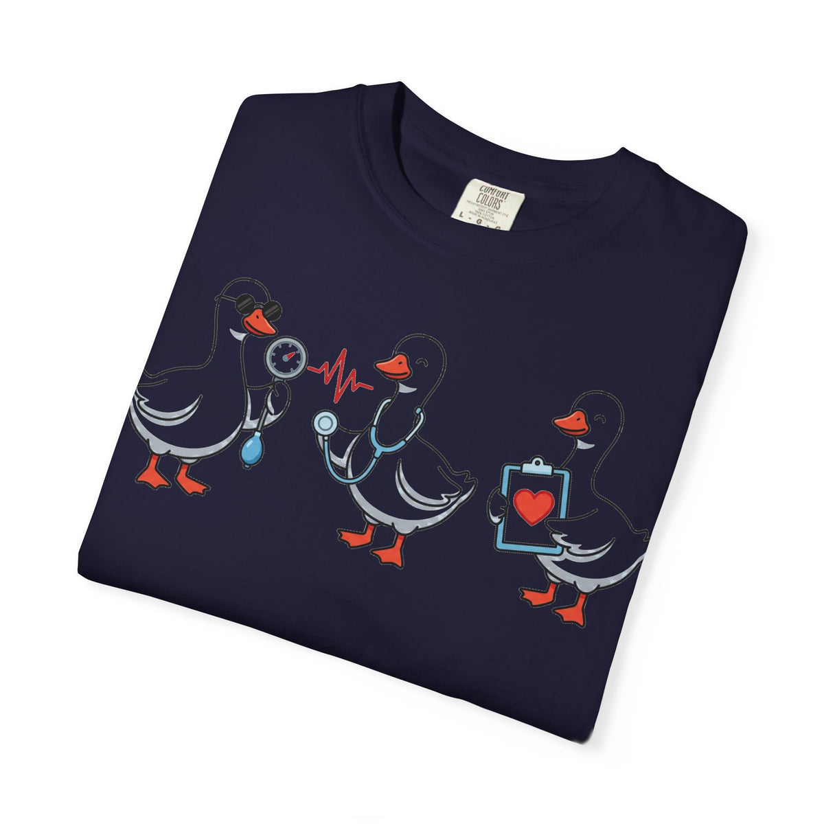 Silly Goose Nurse Squad Shirt, Funny Nurse Geese Tee, Stethoscope Goose Shirt, Nurse Team Gift
