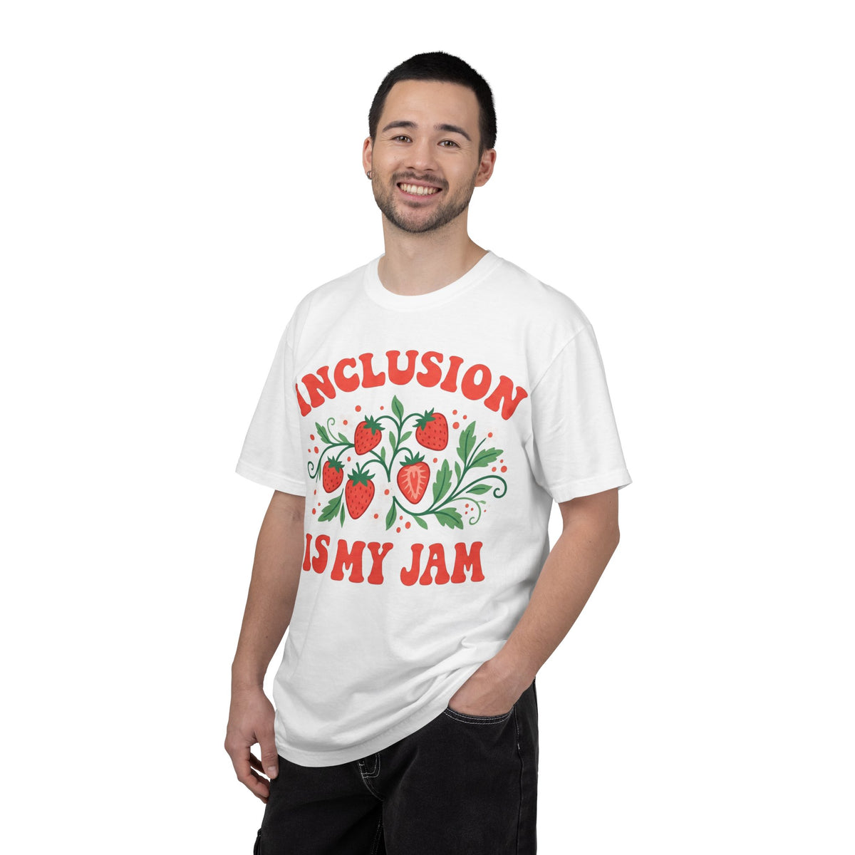 Inclusion Is My Jam Shirt, Strawberry SPED Teacher Tee, Retro Inclusion Shirt, Special Education Gift