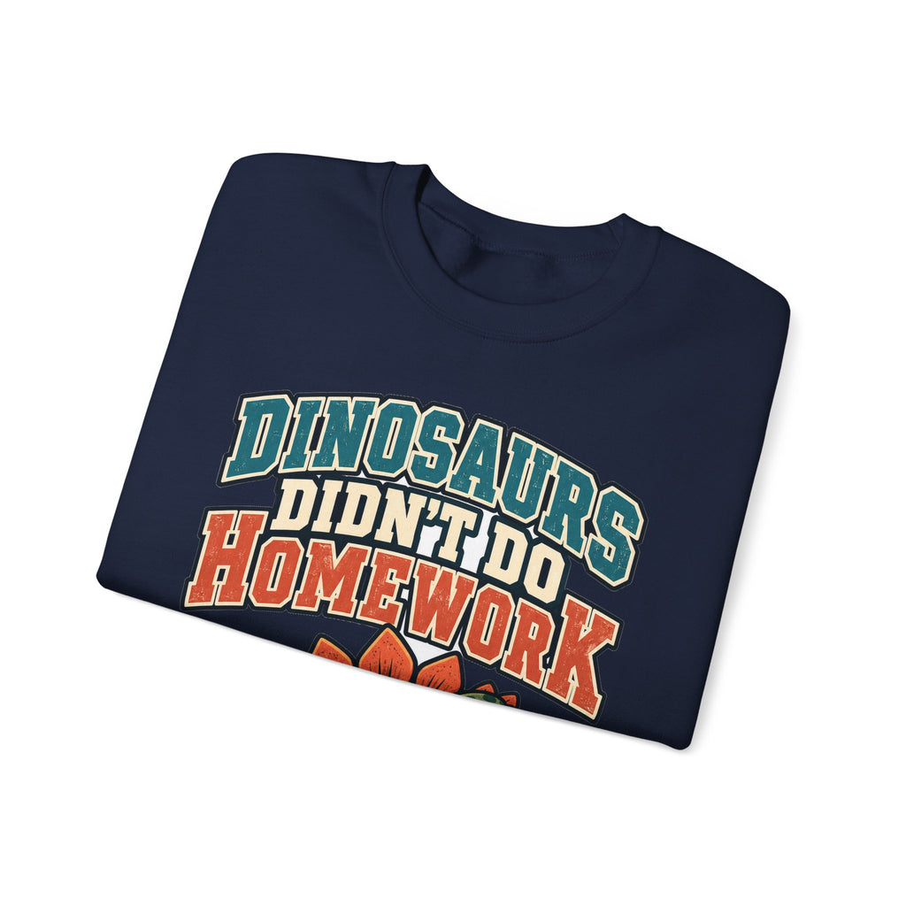 funny teacher Sweatshirt Dinosaurs Didn't Do Homework Sweatshirt, Funny Graphic Sweatshirt,