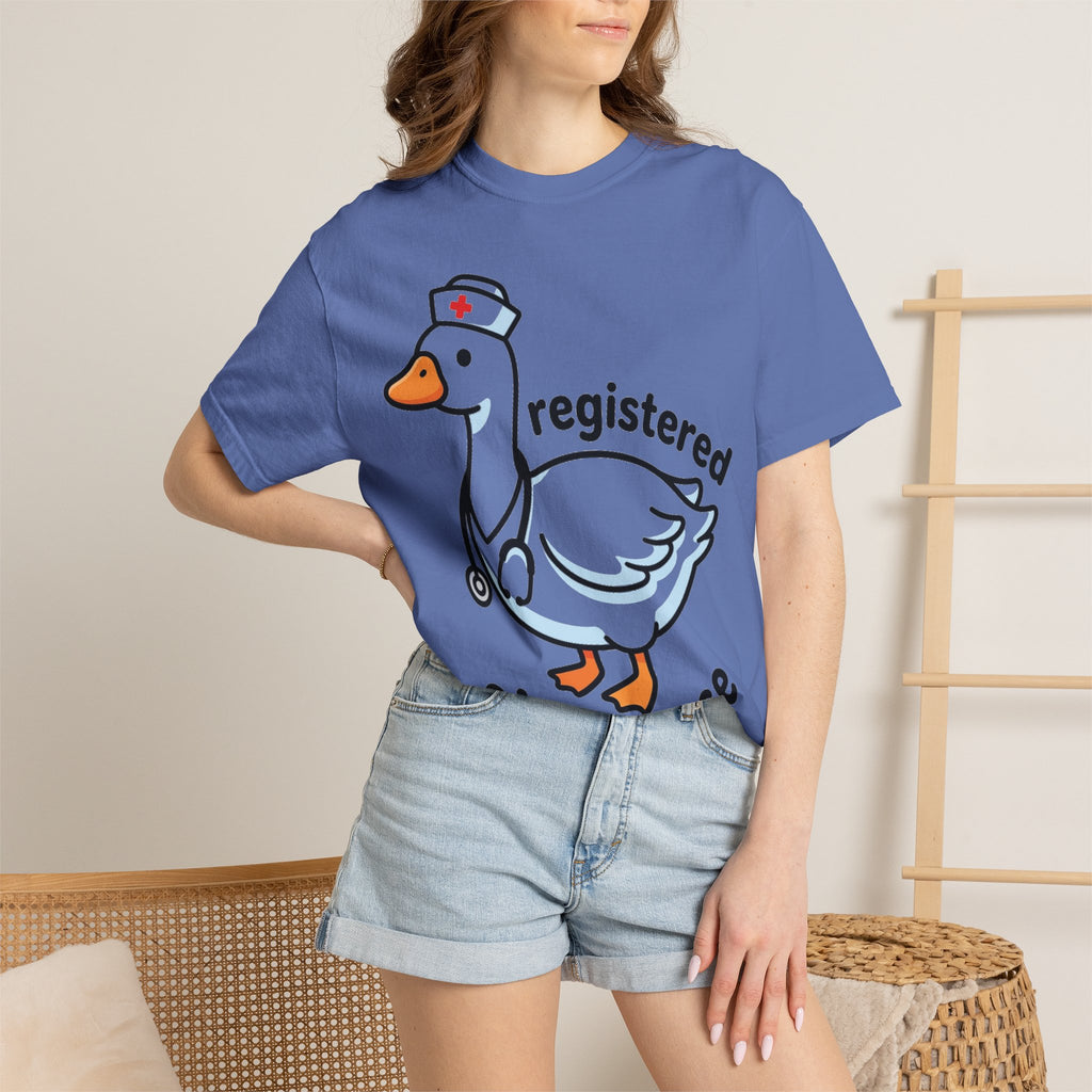 Registered Silly Goose Shirt, Funny Nurse Goose Tee, RN Humor Shirt, Nurse Gift