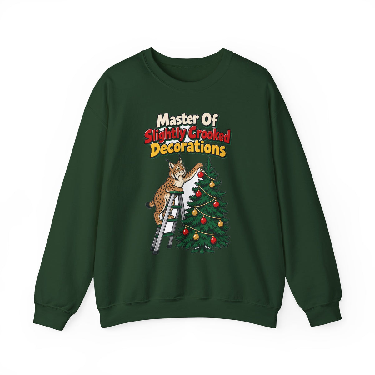Master Of Slightly Crooked Decorations Sweatshirt | funny husband gift | Dad Gift
