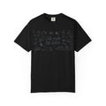 Cats Make Life Better Wide Shirt, Scattered Cat Doodle Tee, Minimal Cat Lover Shirt, Cat Owner Gift