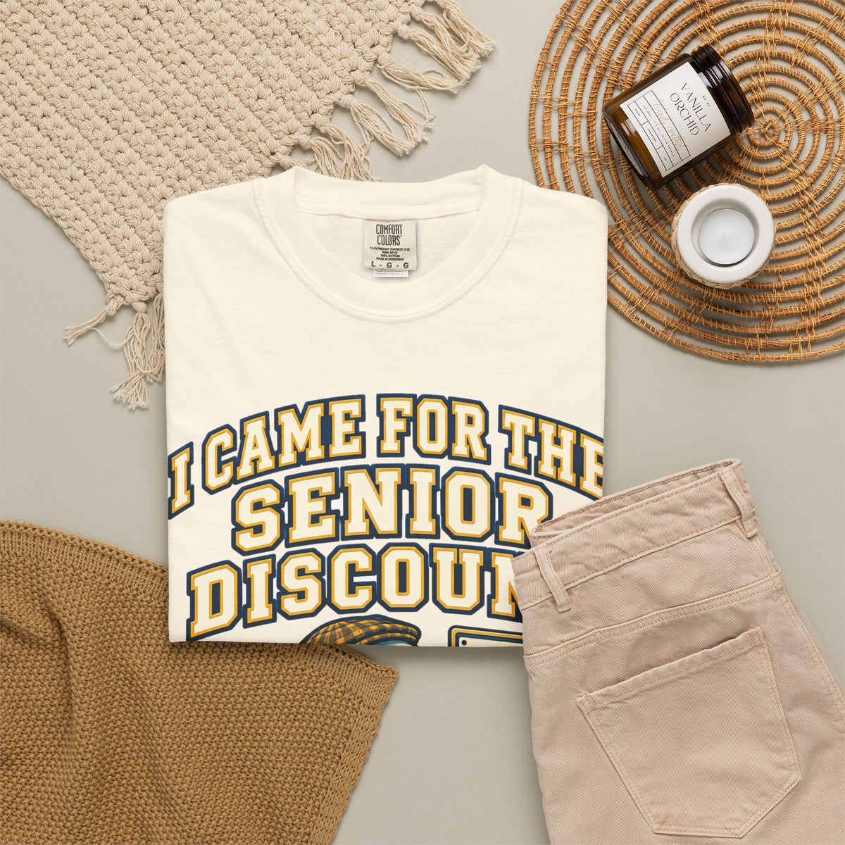 Funny Retirement Shirt I Came For The Senior Discount, Retirement Gift Tee, Comfort Colors Graphic Shirt