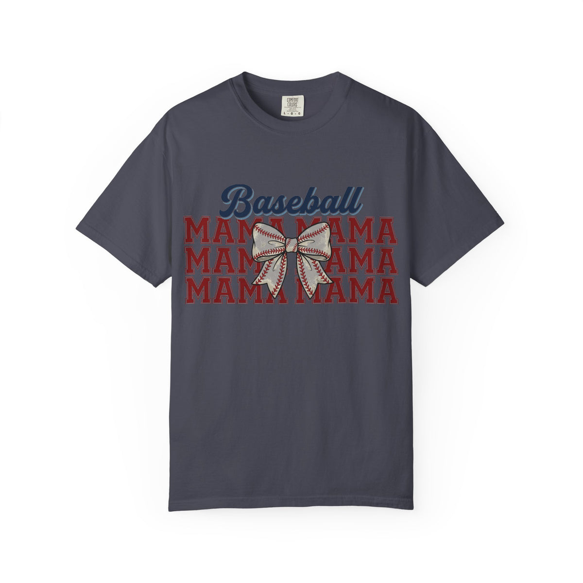 Baseball Mama Three Row Shirt, Varsity Repeat Mama Tee, Baseball Bow Mom Shirt, Little League Gift