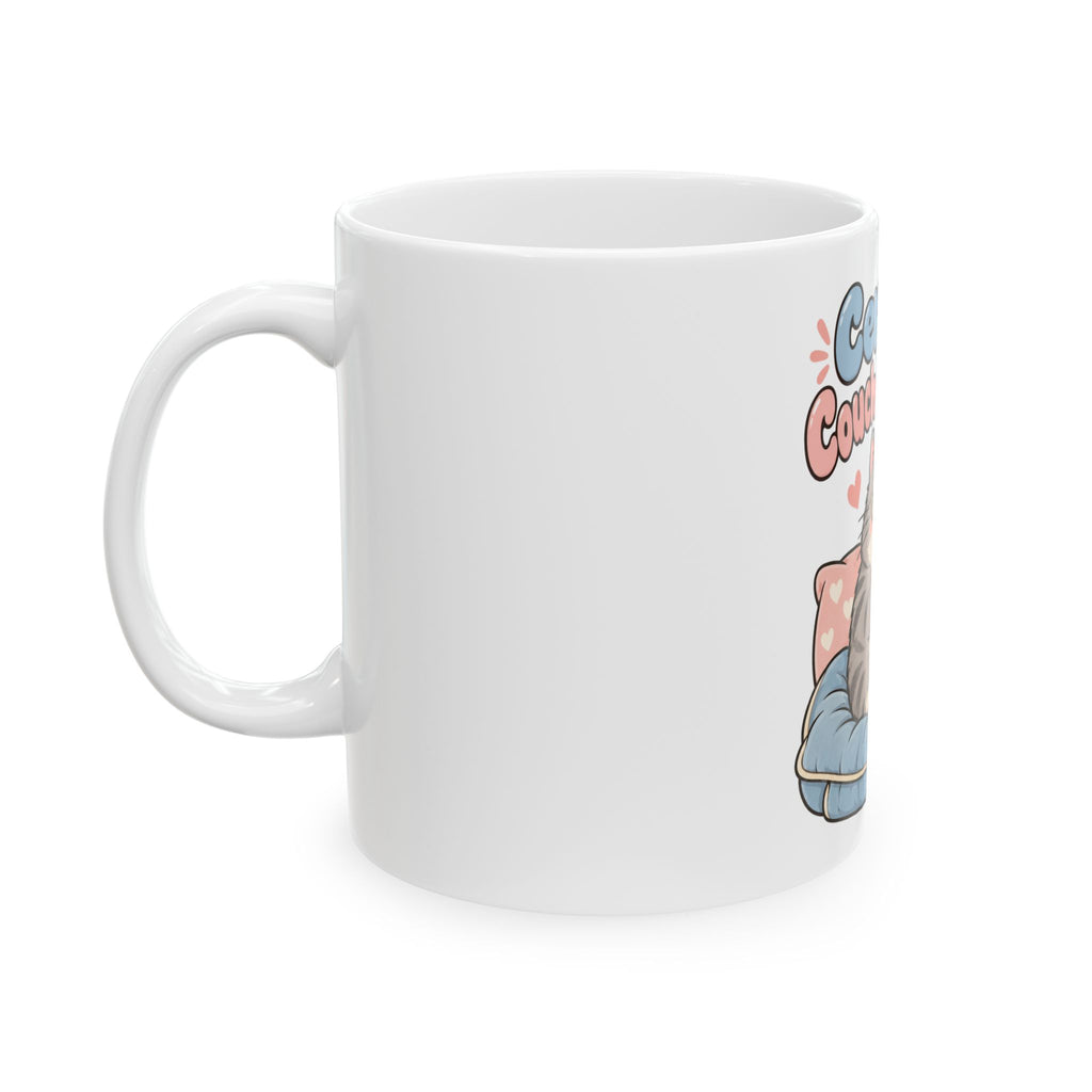 Certified Couch Inspector Mug, Funny Cat Mom Cat Dad Gift, Cat Lover Christmas Gift, Coffee Mug 11oz 15oz