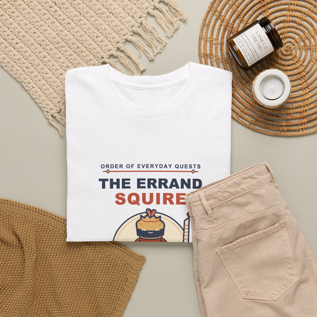 The Errand Squire Tee | Funny Grocery Knight Shirt
