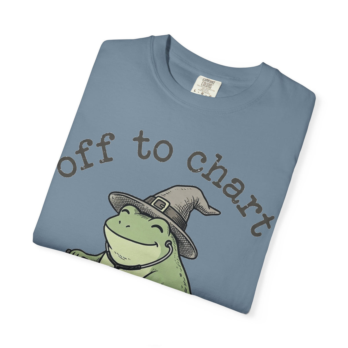 Off To Chart Shirt, Funny Witch Frog Nurse Tee, Charting Nurse Scooter Shirt, RN Gift
