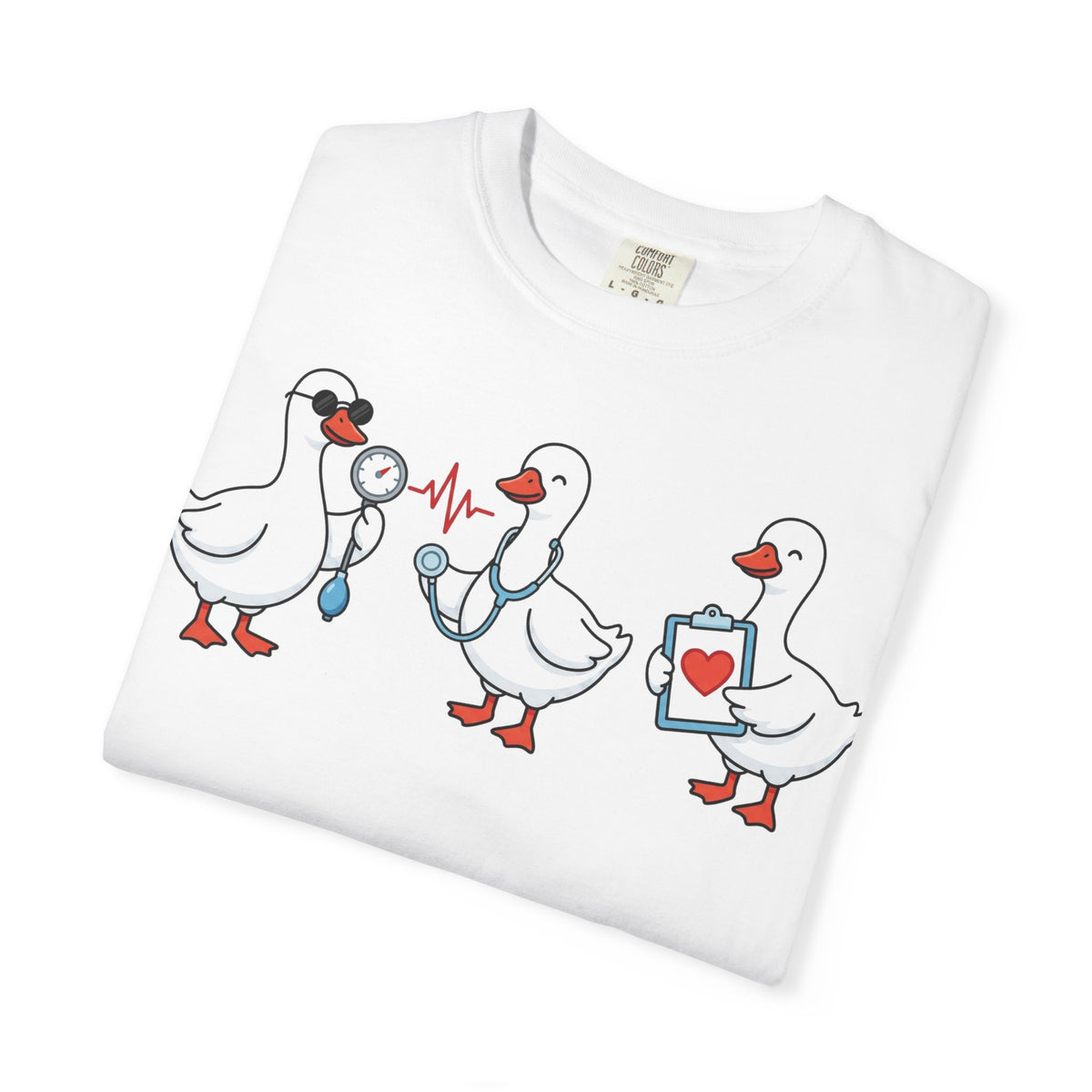 Silly Goose Nurse Squad Shirt, Funny Nurse Geese Tee, Stethoscope Goose Shirt, Nurse Team Gift