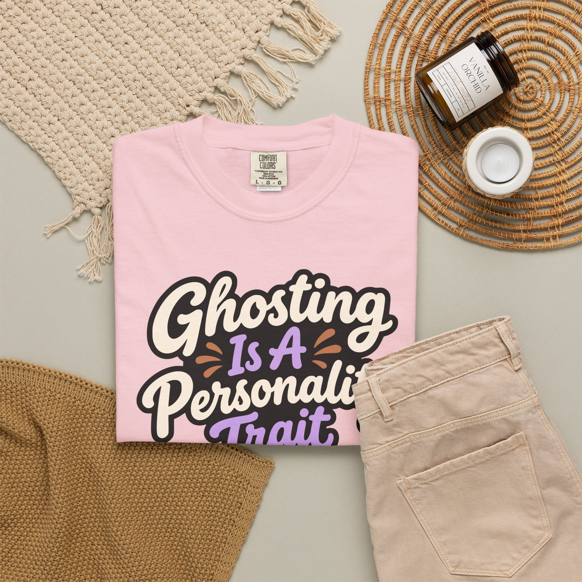 Ghosting Is A Personality Trait Halloween Shirt, Funny Ghost Tee, Retro Humor