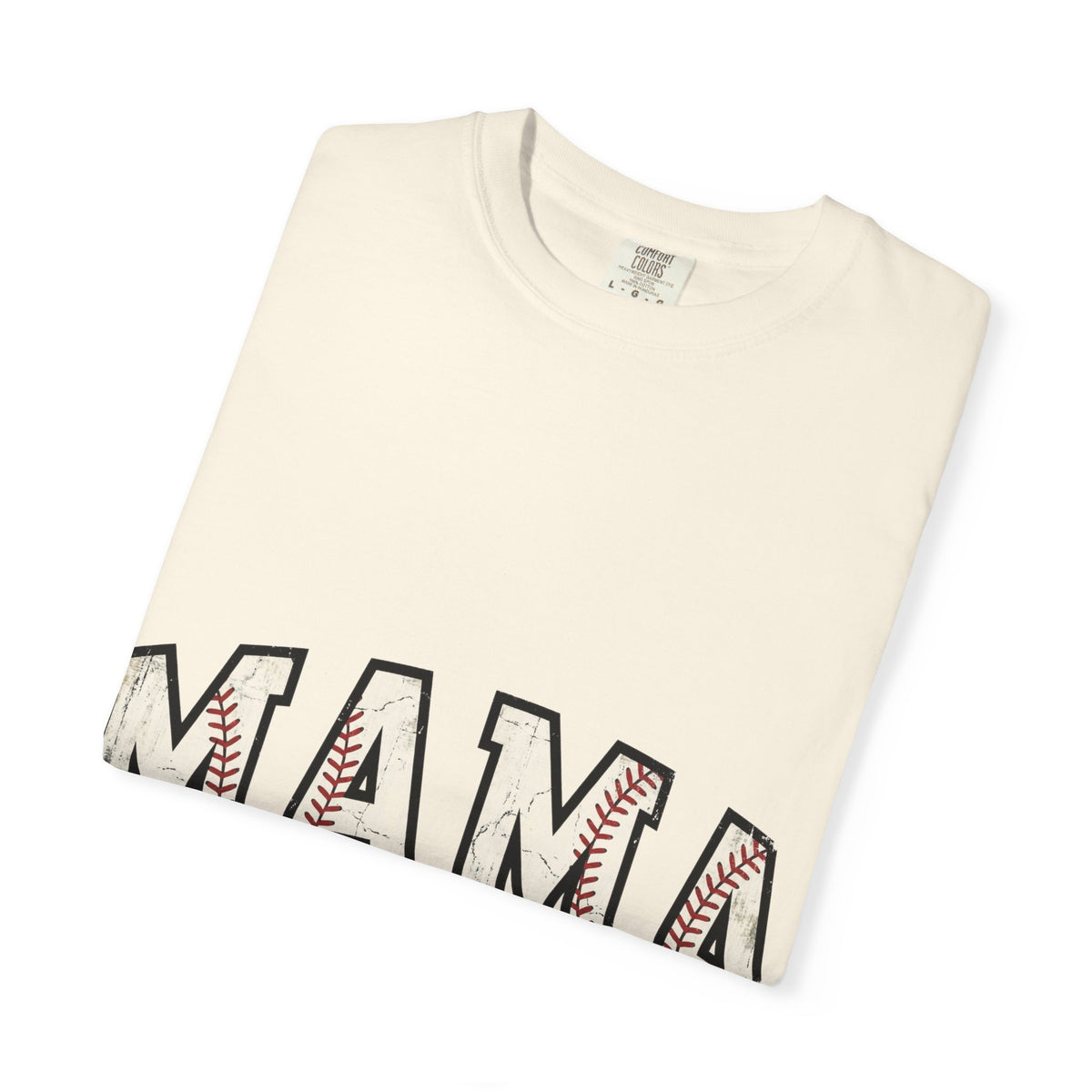 Baseball Mama Cream Shirt, Vintage Stitch Varsity Tee, Baseball Mom Shirt, Little League Gift
