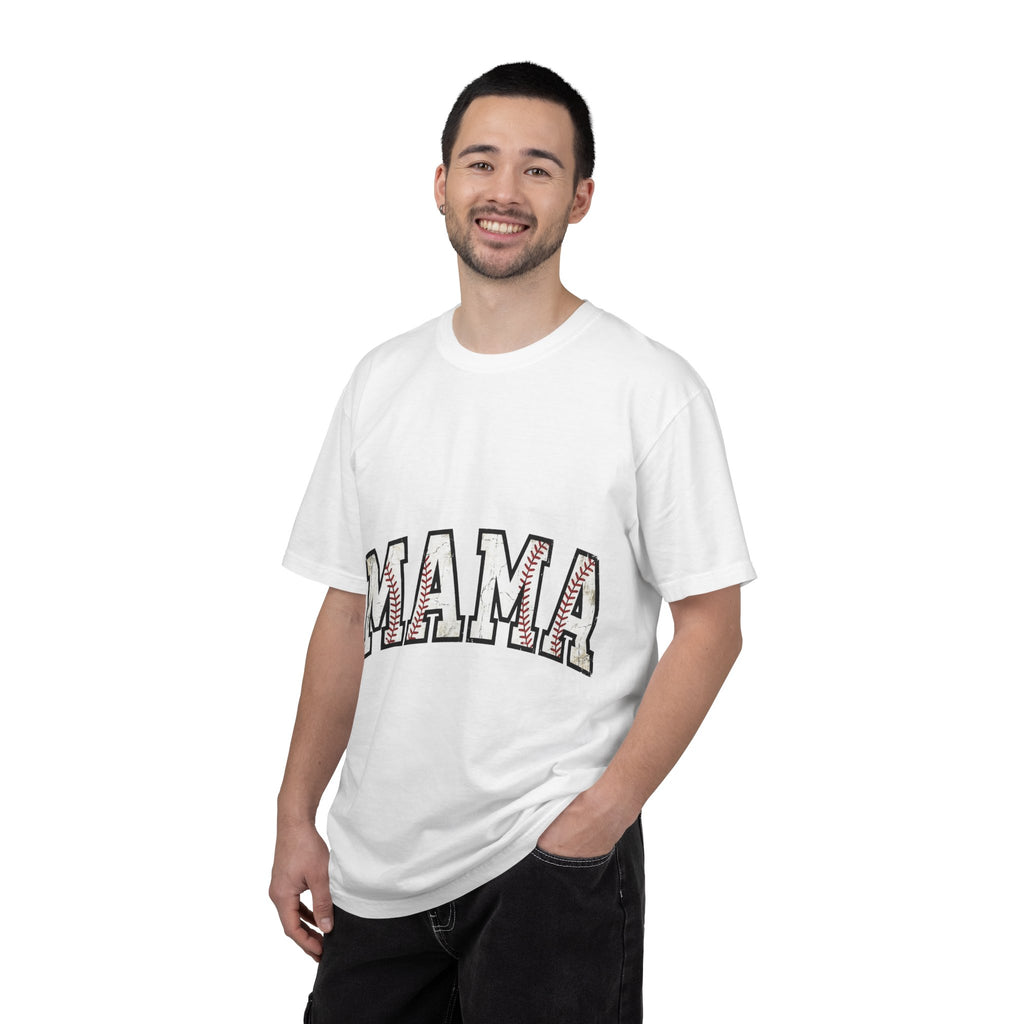 Baseball Mama Cream Shirt, Vintage Stitch Varsity Tee, Baseball Mom Shirt, Little League Gift