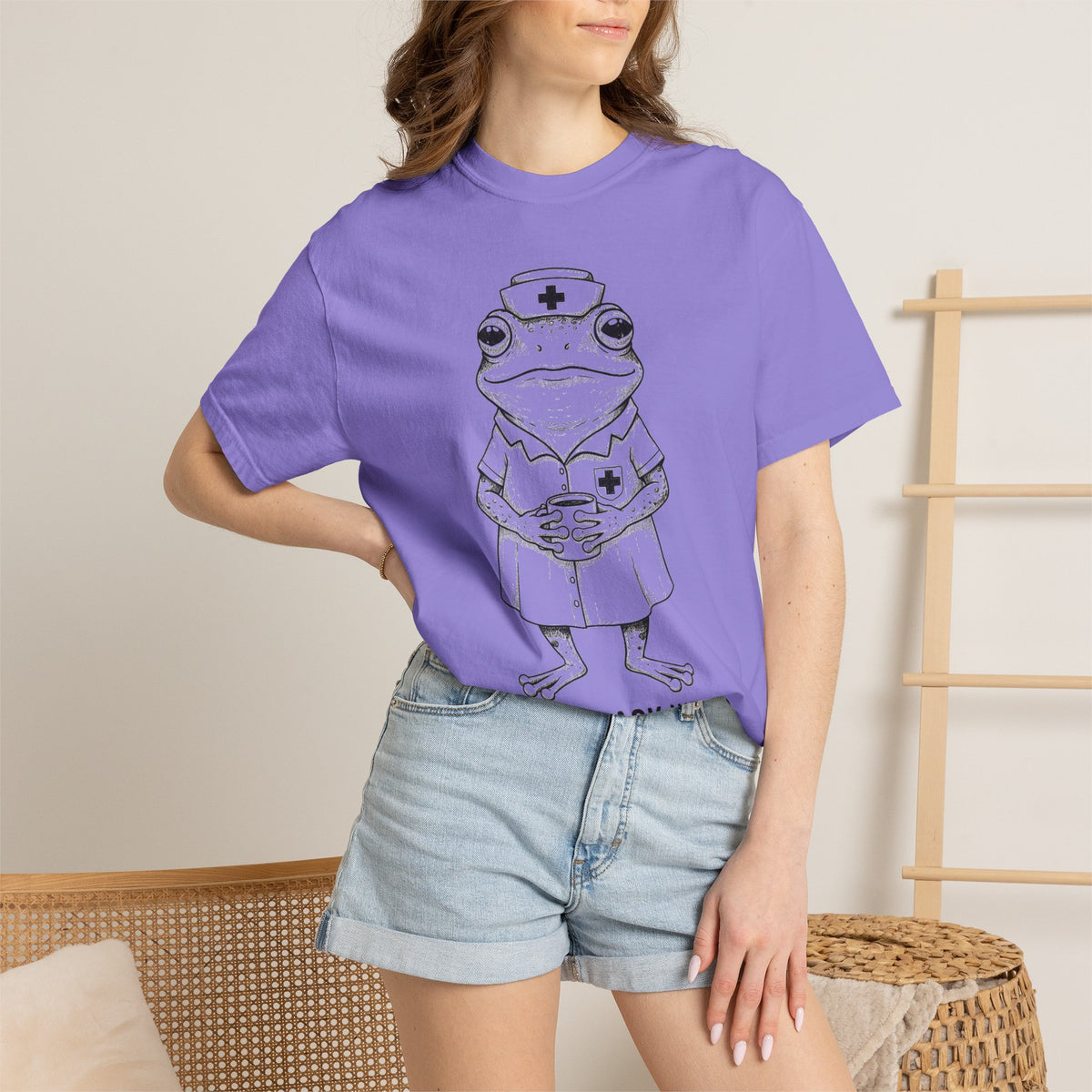 I Have To Ask Weird Stuff Or You'll Die Shirt, Funny Nurse Frog Tee, Sarcastic Triage Nurse Shirt, RN Gift