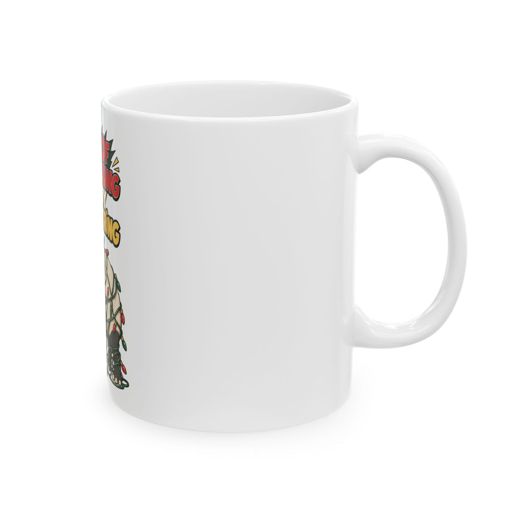 Chief Of Untangling Every Light String Mug, Funny Dad Christmas Gift, Secret Santa Stocking Stuffer, 11oz 15oz Coffee Mug