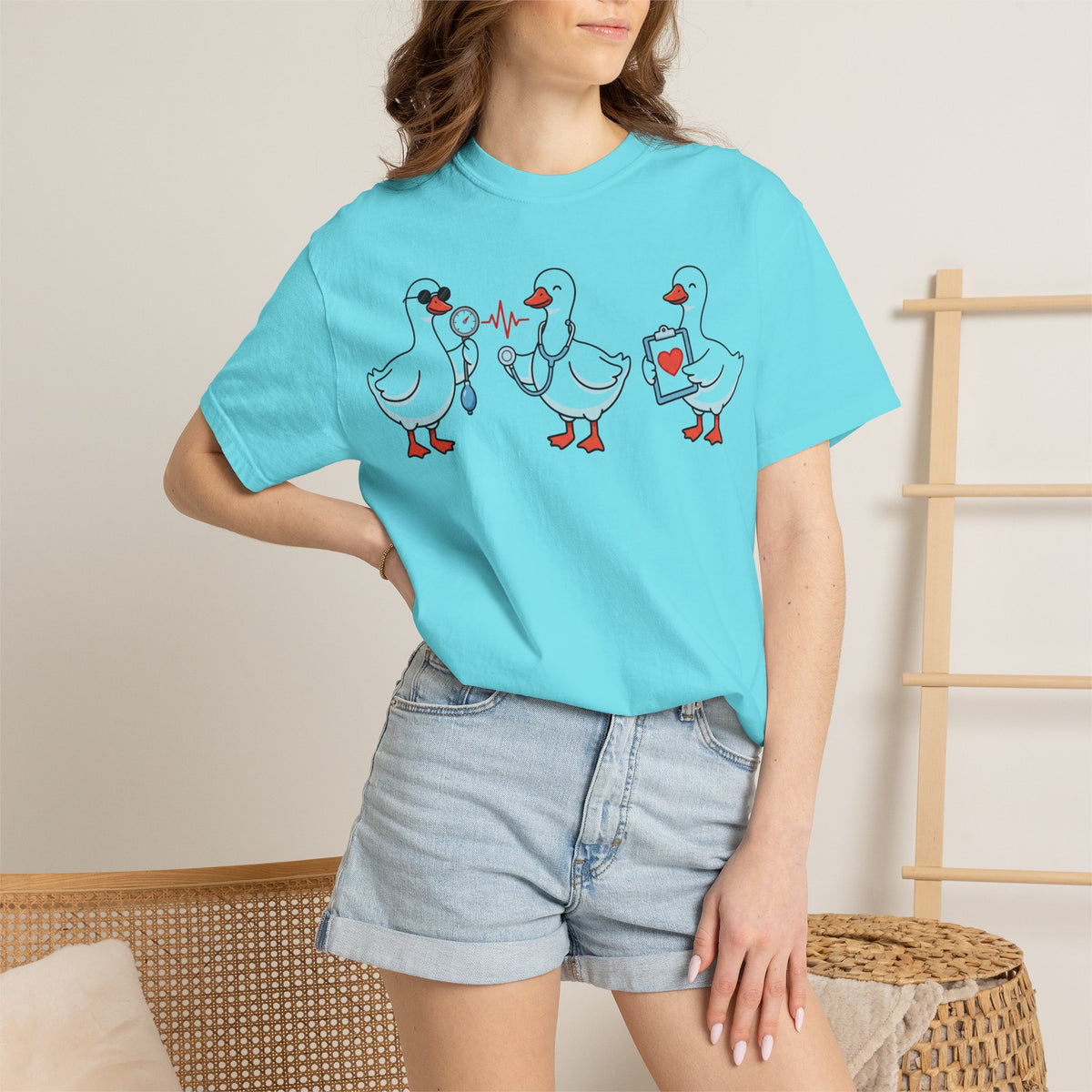 Silly Goose Nurse Squad Shirt, Funny Nurse Geese Tee, Stethoscope Goose Shirt, Nurse Team Gift
