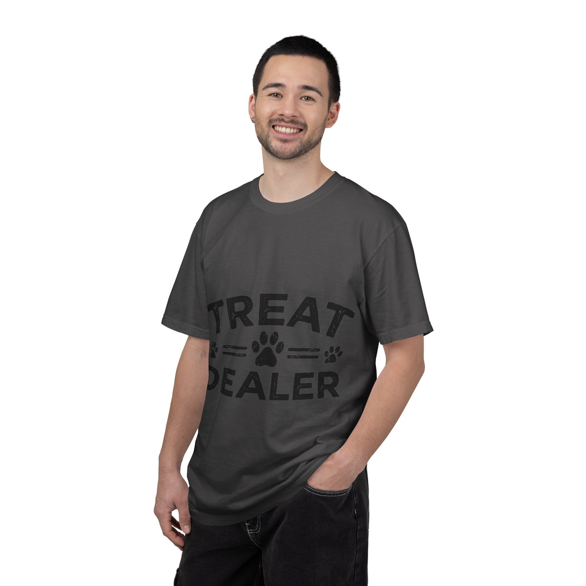 Treat Dealer Shirt, Funny Dog Mom Paw Print Tee, Pet Treat Shirt, Dog Lover Gift