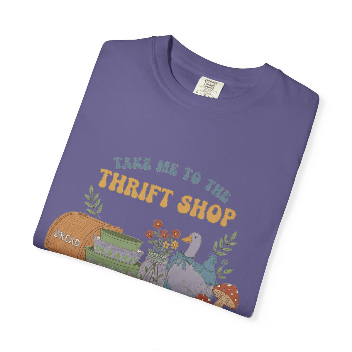 Take Me To The Thrift Shop Tall Shirt, Thrifted Treasures Still Life Tee, Vintage Lover Shirt, Thrifting Gift