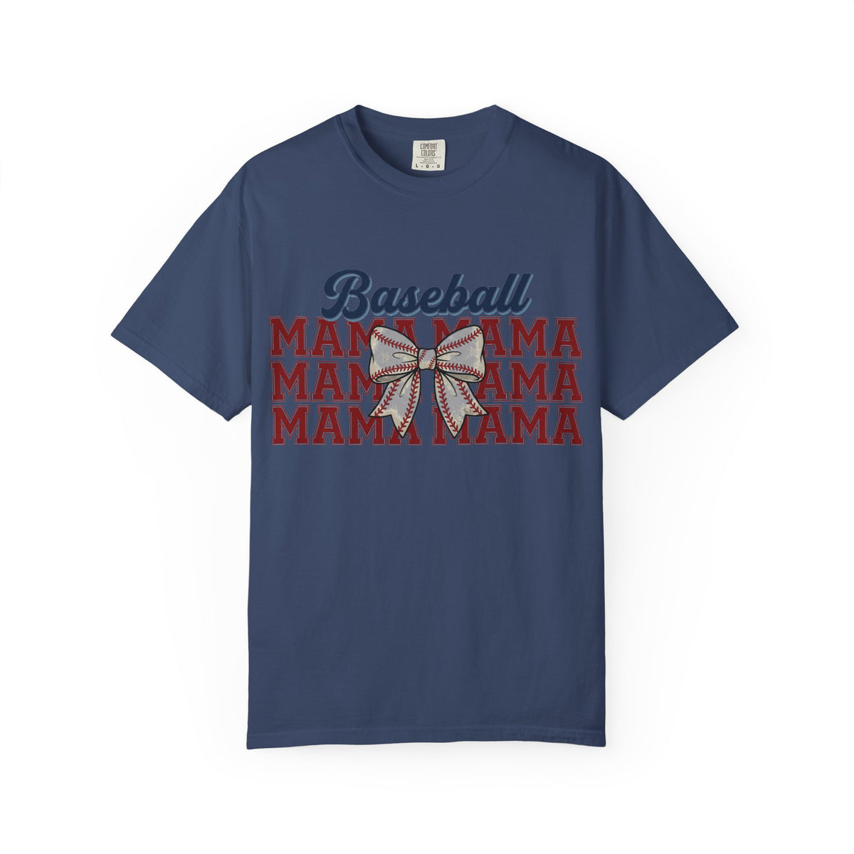Baseball Mama Three Row Shirt, Varsity Repeat Mama Tee, Baseball Bow Mom Shirt, Little League Gift