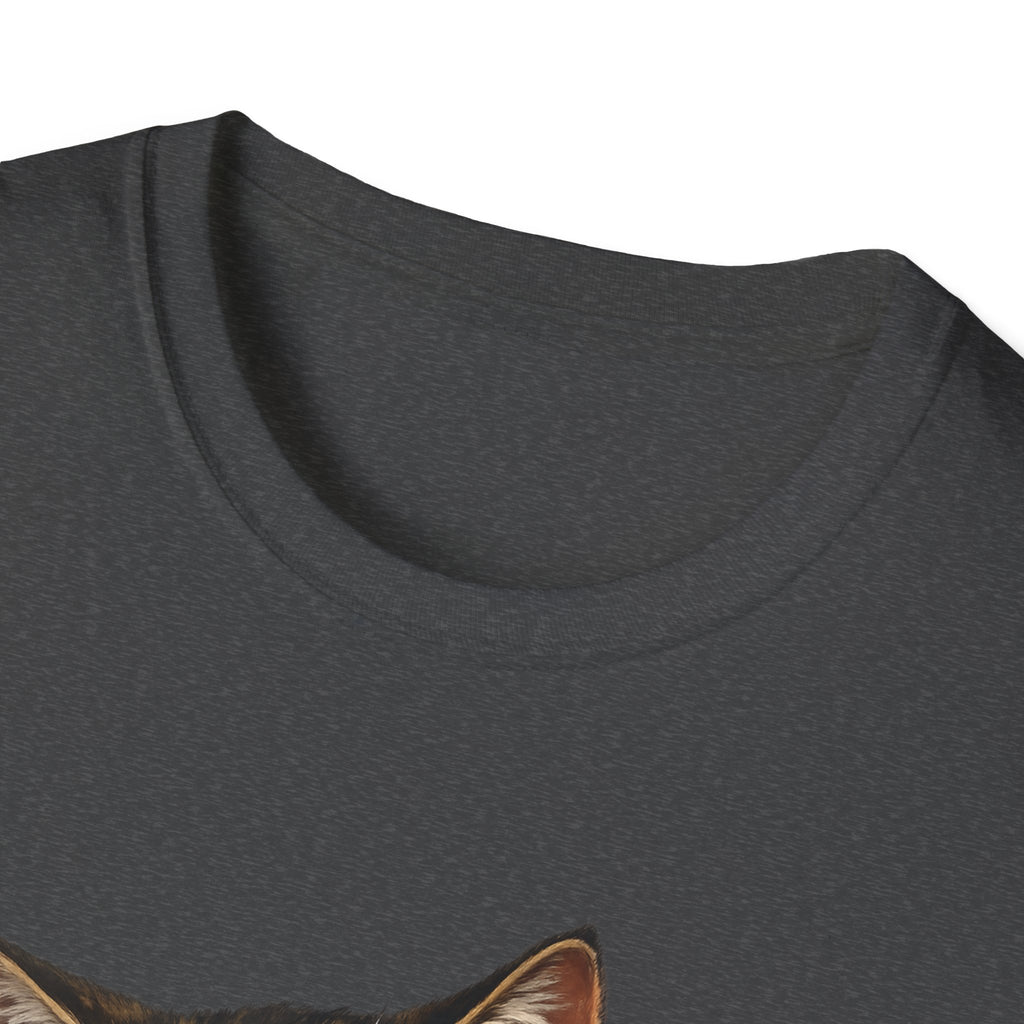 Smoking Cat T-Shirt — Retro Tabby Graphic Tee for Cat Lovers