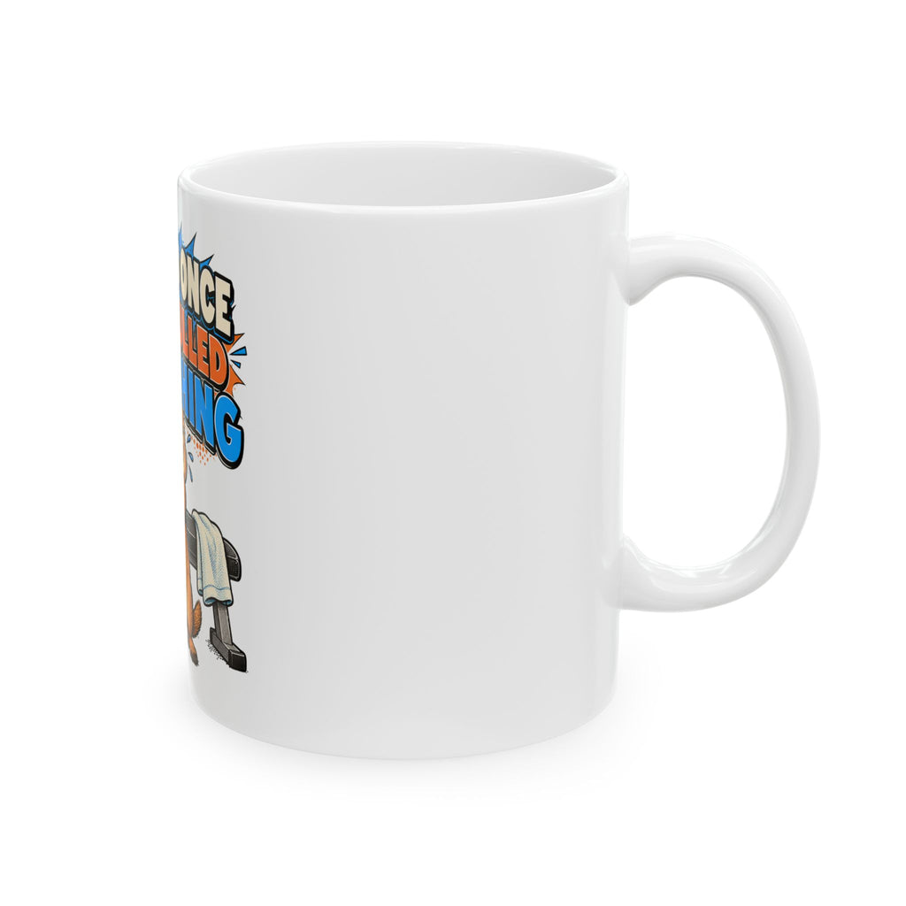 I Flexed Once And Pulled Something Mug, Funny Gym Lover Gift for Him Her, Workout Christmas Gift, Coffee Mug 11oz 15oz