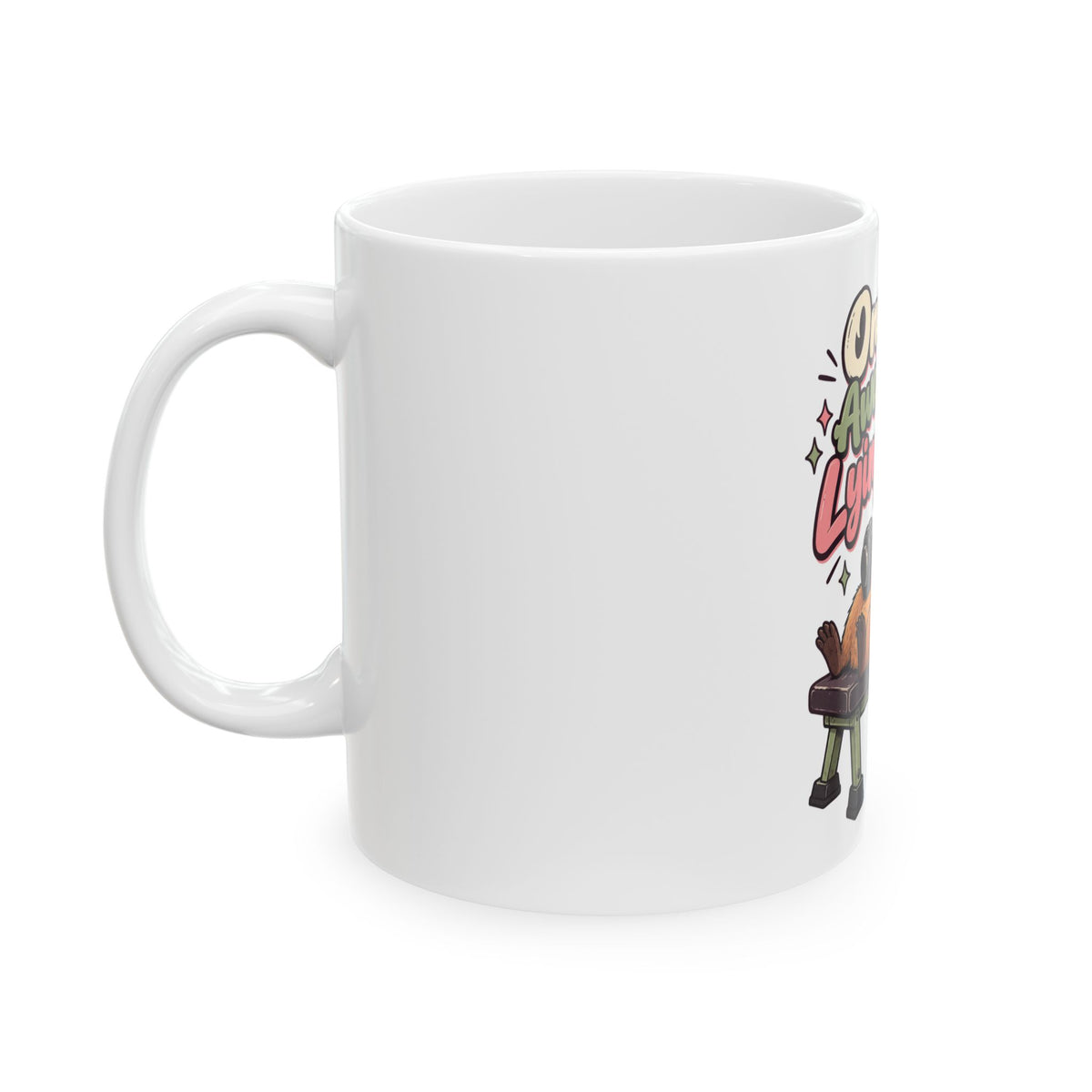 One Rep Away From Lying Down Mug, Funny Gym Lover Gift for Him Her, Workout Christmas Gift, Coffee Mug 11oz 15oz