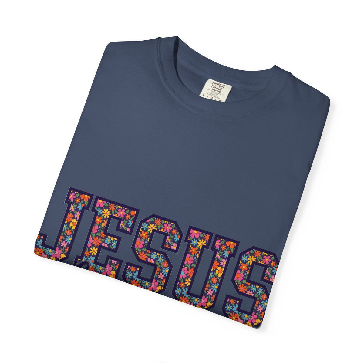 Jesus Loves You Shirt, Floral Varsity Christian Tee, Faith Statement Shirt, Church Gift