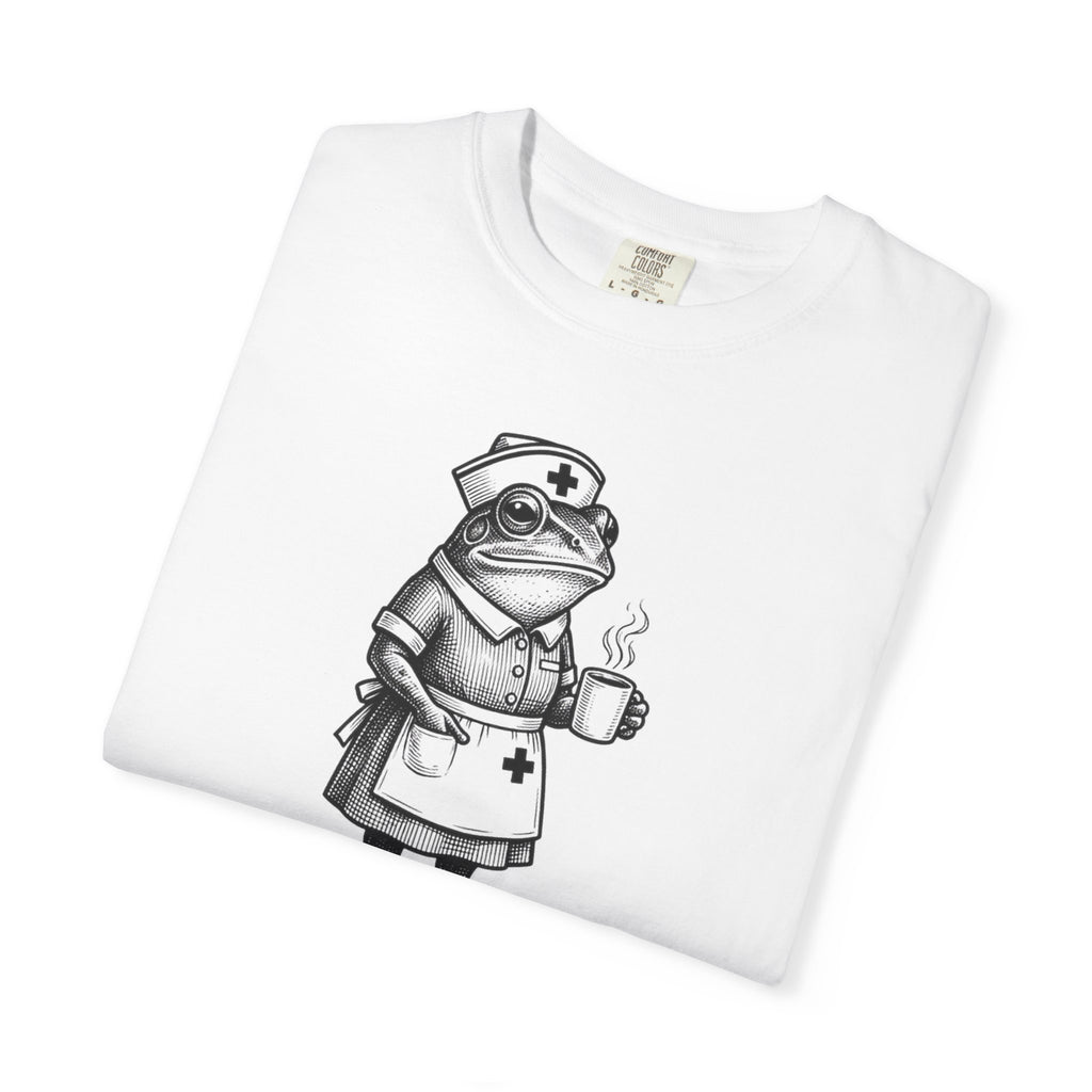 I Have To Ask Weird Stuff Or You'll Die Coffee Shirt, Funny Nurse Frog Tee, Sarcastic Triage Shirt, RN Gift