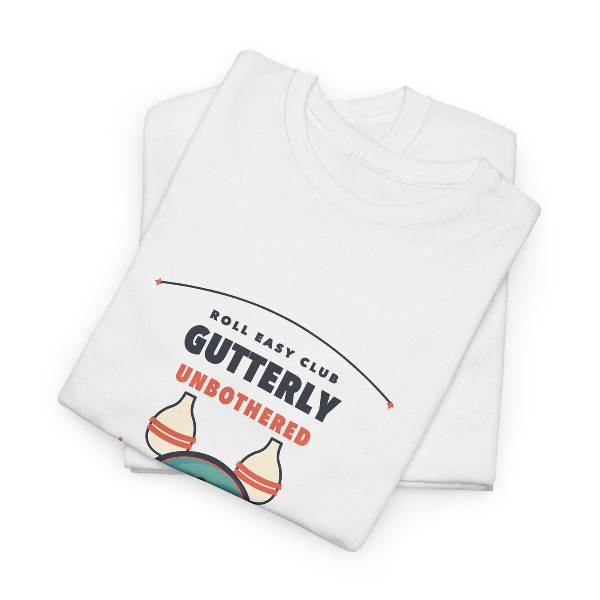 Gutterly Unbothered Bowling T-Shirt — Roll Easy Club