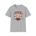 T-Shirt — "Legend Since 1980" Vintage Shield Birthday Tee