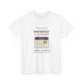Spontaneously by Appointment Tee — Retro Calendar Shirt