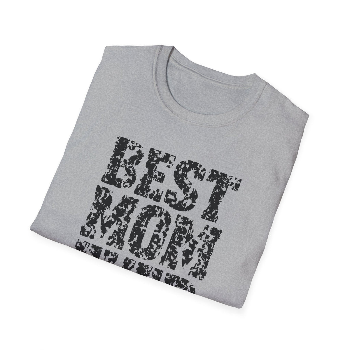Best Mom Ever Shirt, Distressed Block Letter Mom Tee, Mothers Day Gift