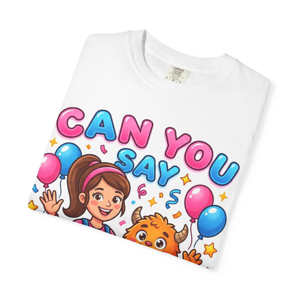 Can You Say Mama Shirt, Funny First Word Tee, Cute Monster Birthday Shirt, New Mom Gift