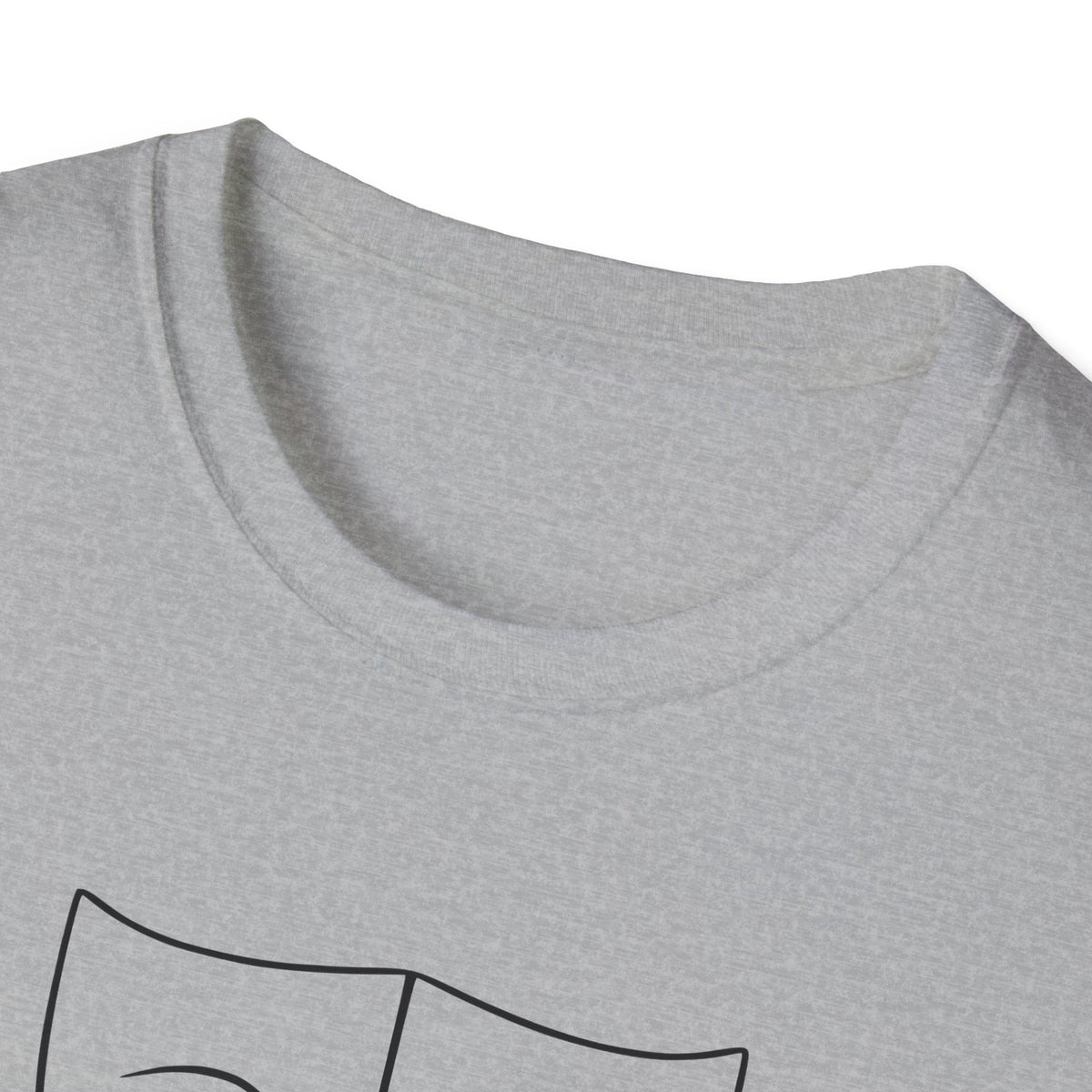 Theatre Mask Shirt, Drama Comedy Graphic Tee, Actor Gift