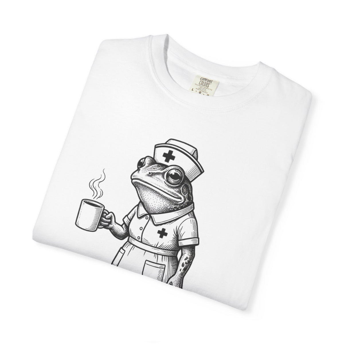 I Have To Ask Weird Stuff Or You'll Die Shirt, Etched Nurse Frog Tee, Funny Triage Shirt, RN Coffee Gift