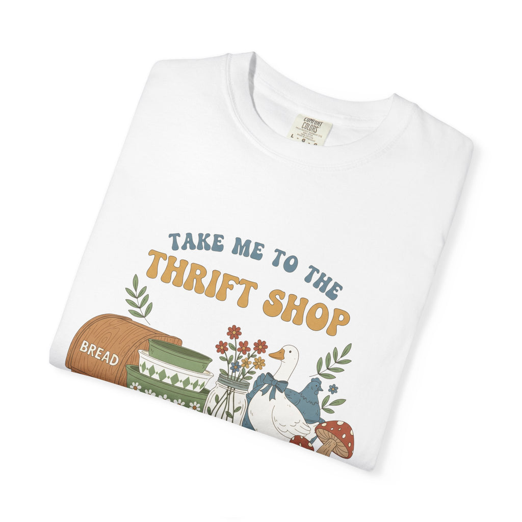 Take Me To The Thrift Shop Tall Shirt, Thrifted Treasures Still Life Tee, Vintage Lover Shirt, Thrifting Gift