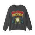 Gains Pending Please Wait Gym Sweatshirt | Funny Workout Gift