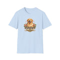 Golden Retriever Mom T-Shirt — Floral Dog Lover Tee