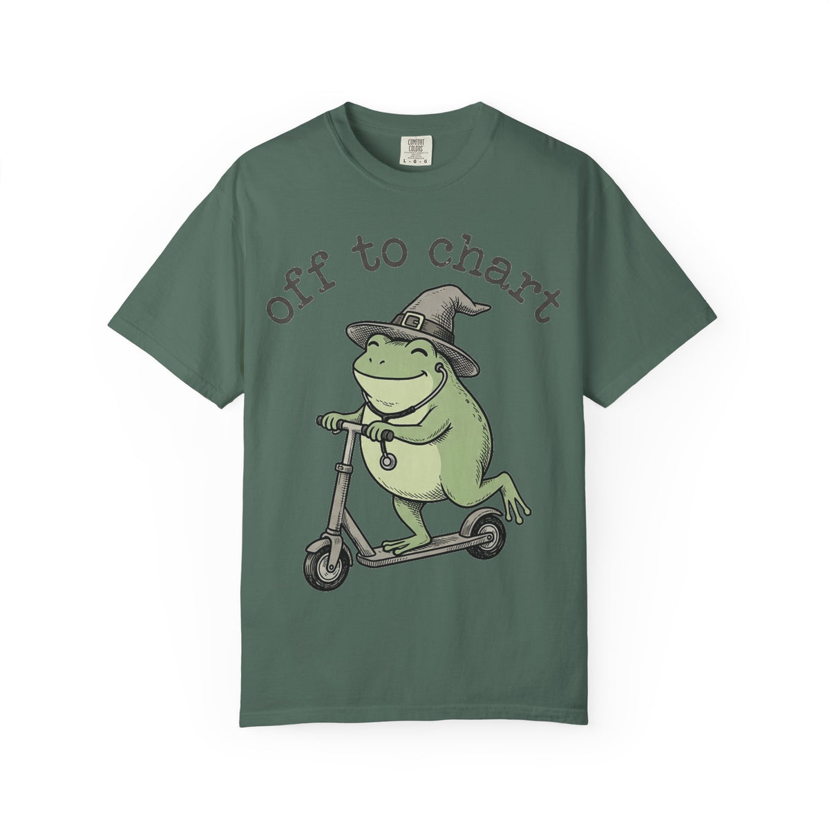 Off To Chart Shirt, Funny Witch Frog Nurse Tee, Charting Nurse Scooter Shirt, RN Gift