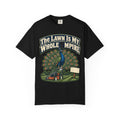 Funny Retirement Shirt The Lawn Is My Whole Empire Elk Shirt, Retirement Gift For Men Women, Lawn Mowing Humor Comfort Colors Shirt