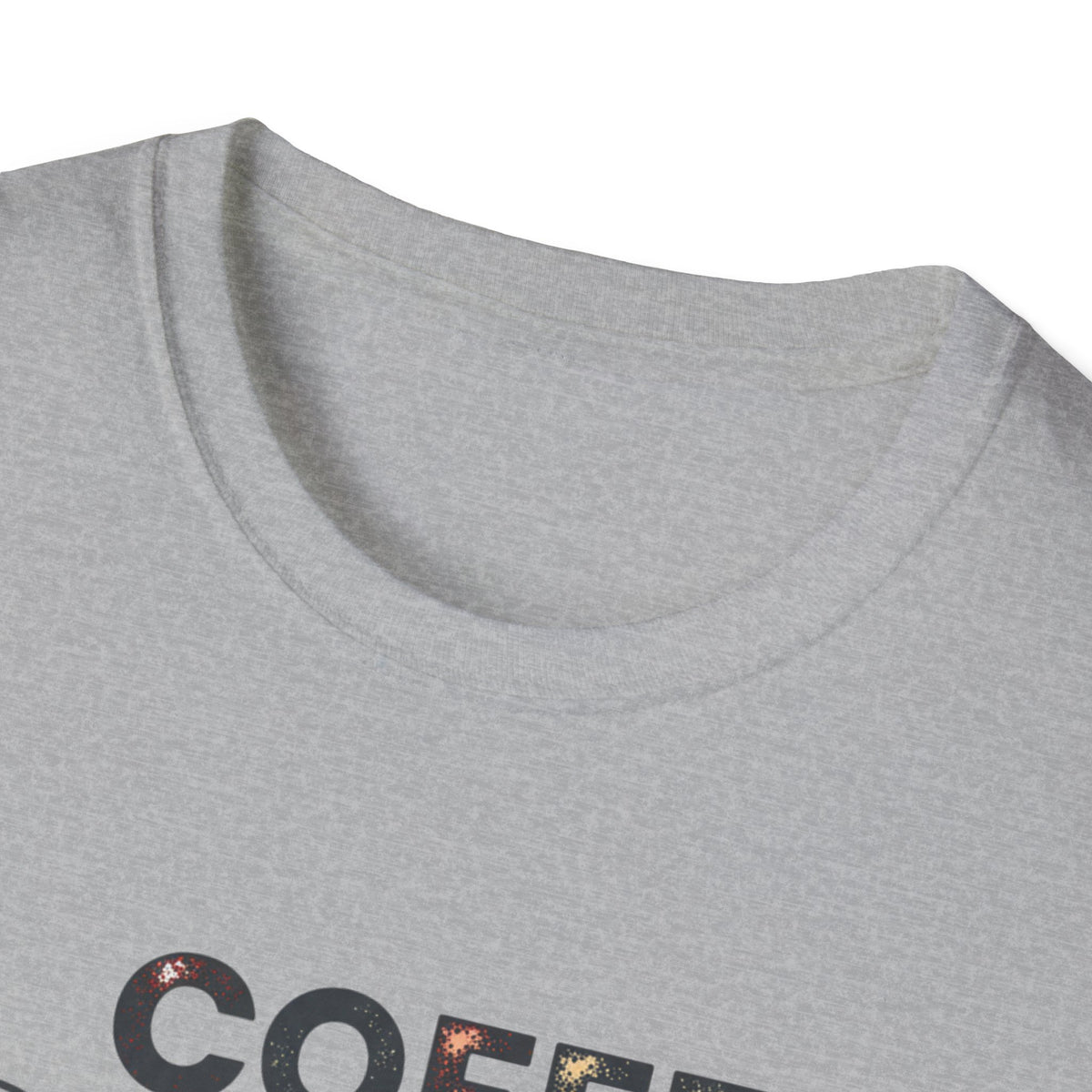 Coffee Powered Mama Shirt, Funny Mom Coffee Tee, Distressed Coffee Cup Shirt, New Mom Gift