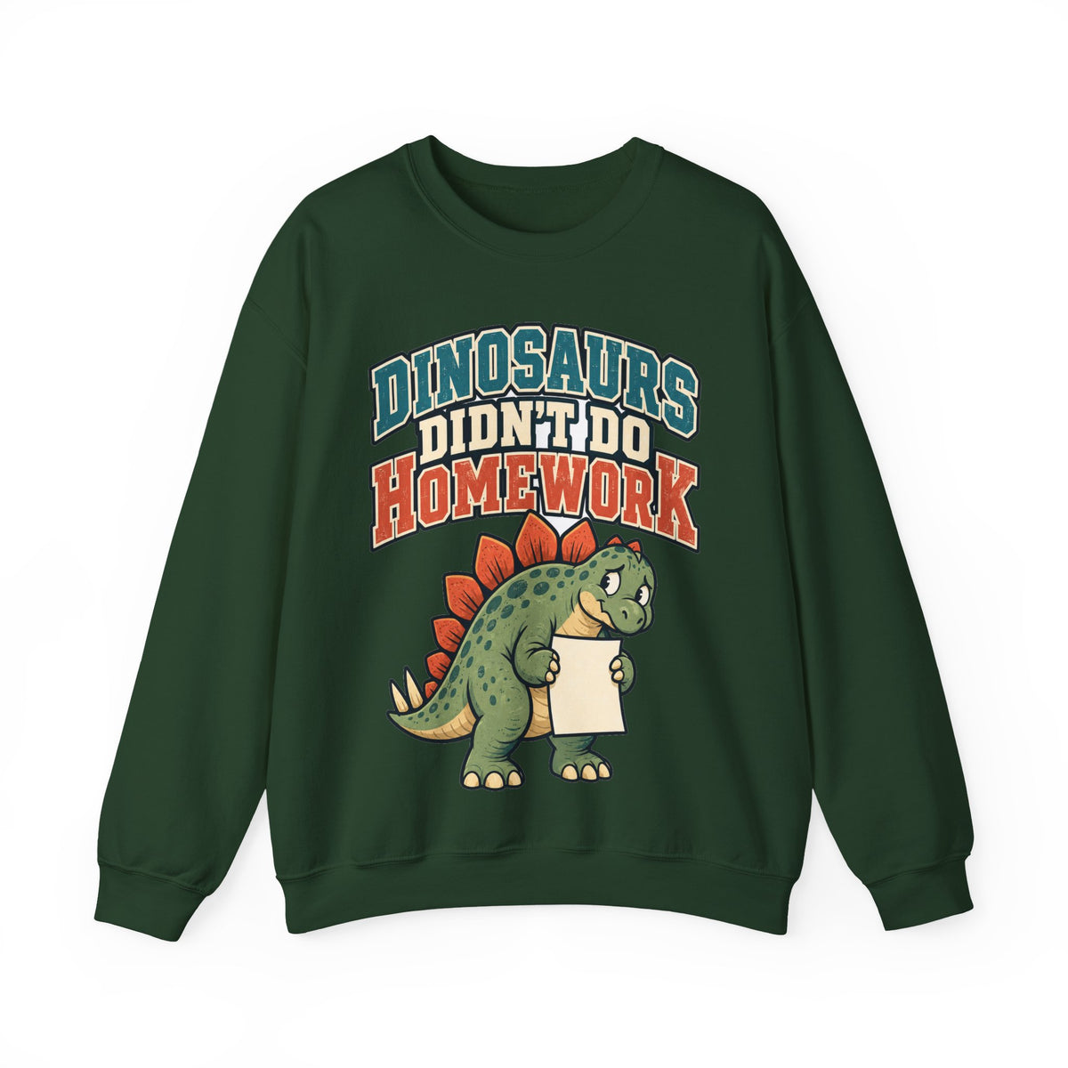 funny teacher Sweatshirt Dinosaurs Didn't Do Homework Sweatshirt, Funny Graphic Sweatshirt,