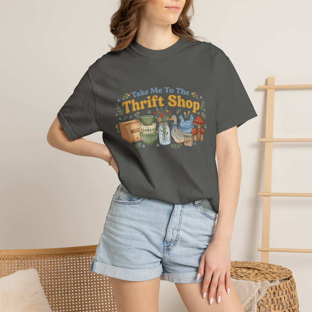 Take Me To The Thrift Shop Shirt, Vintage Pyrex Thrifting Tee, Secondhand Lover Shirt, Thrifter Gift