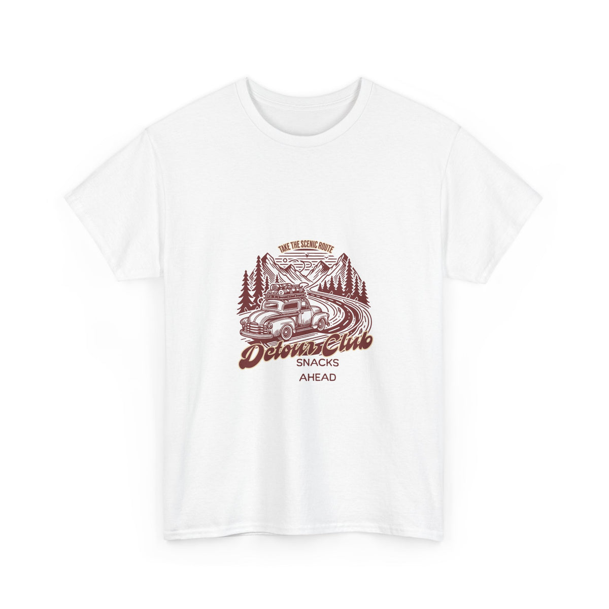 Scenic Detour Club T-Shirt | Retro Road Trip Graphic Tee