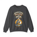 funny dad Sweatshirt Always Came Back With The Milk Sweatshirt, Funny Dad Gift Graphic Sweatshirt,