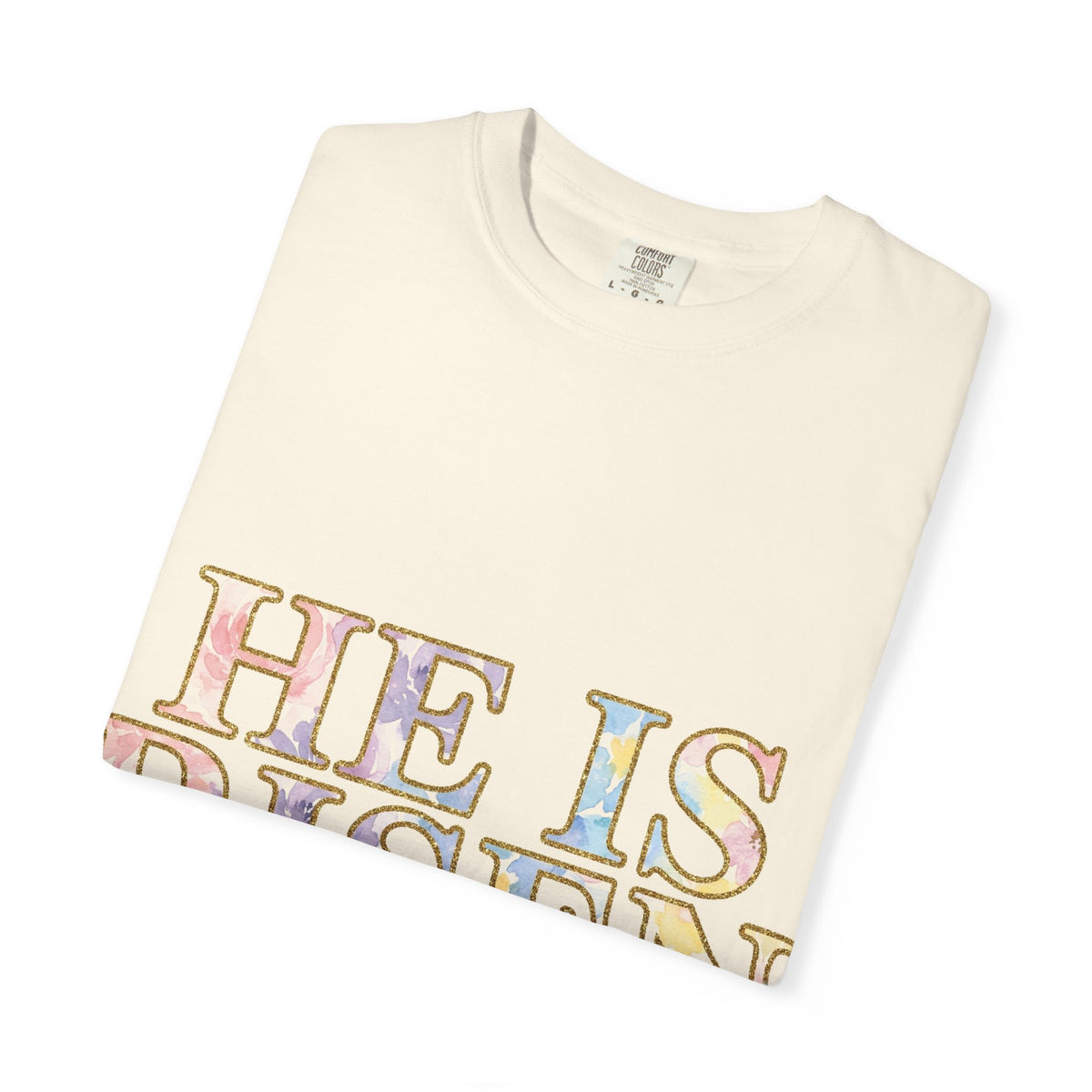 He Is Risen Shirt, Matthew 28:6 Easter Tee, Watercolor Christian Easter Shirt, Faith Gift